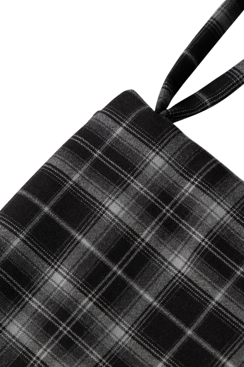Load image 1 in gallery view. Plaid Wristlet Clutch