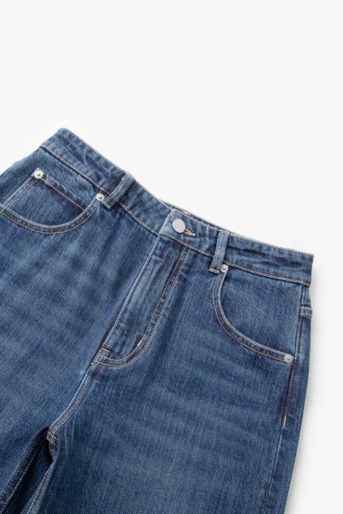 Load image 1 in gallery view. Straight-Leg Jeans
