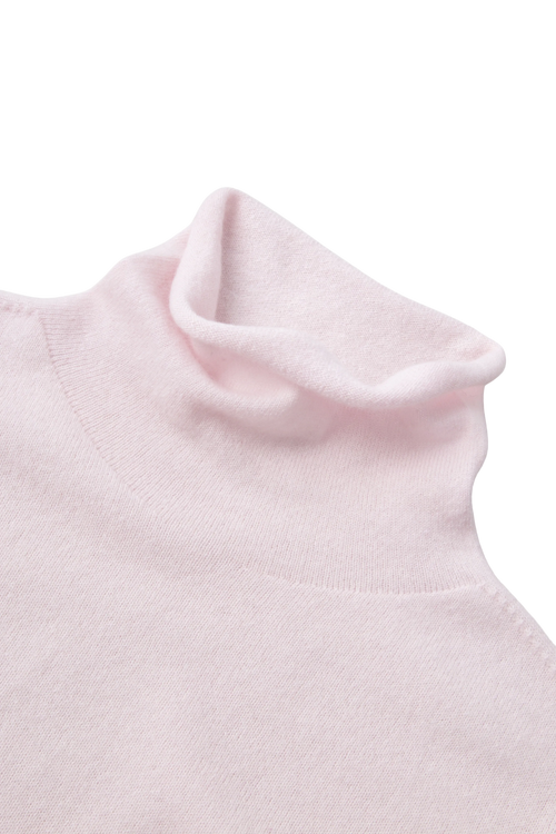 Load image 1 in gallery view. Soft Cashmere Wool Funnel-Neck Sweater
