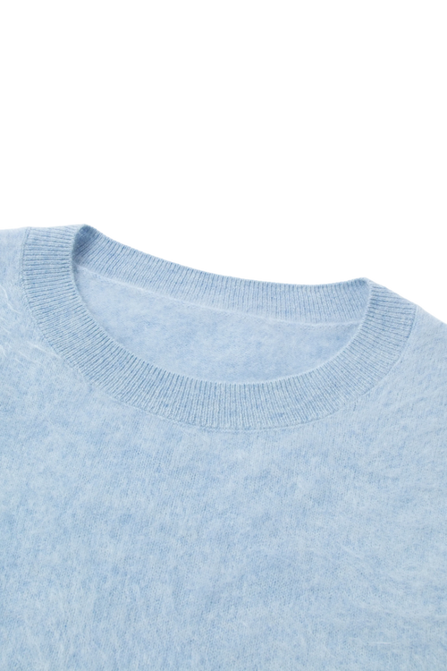 Load image 1 in gallery view. Pure Cashmere Crewneck Sweater