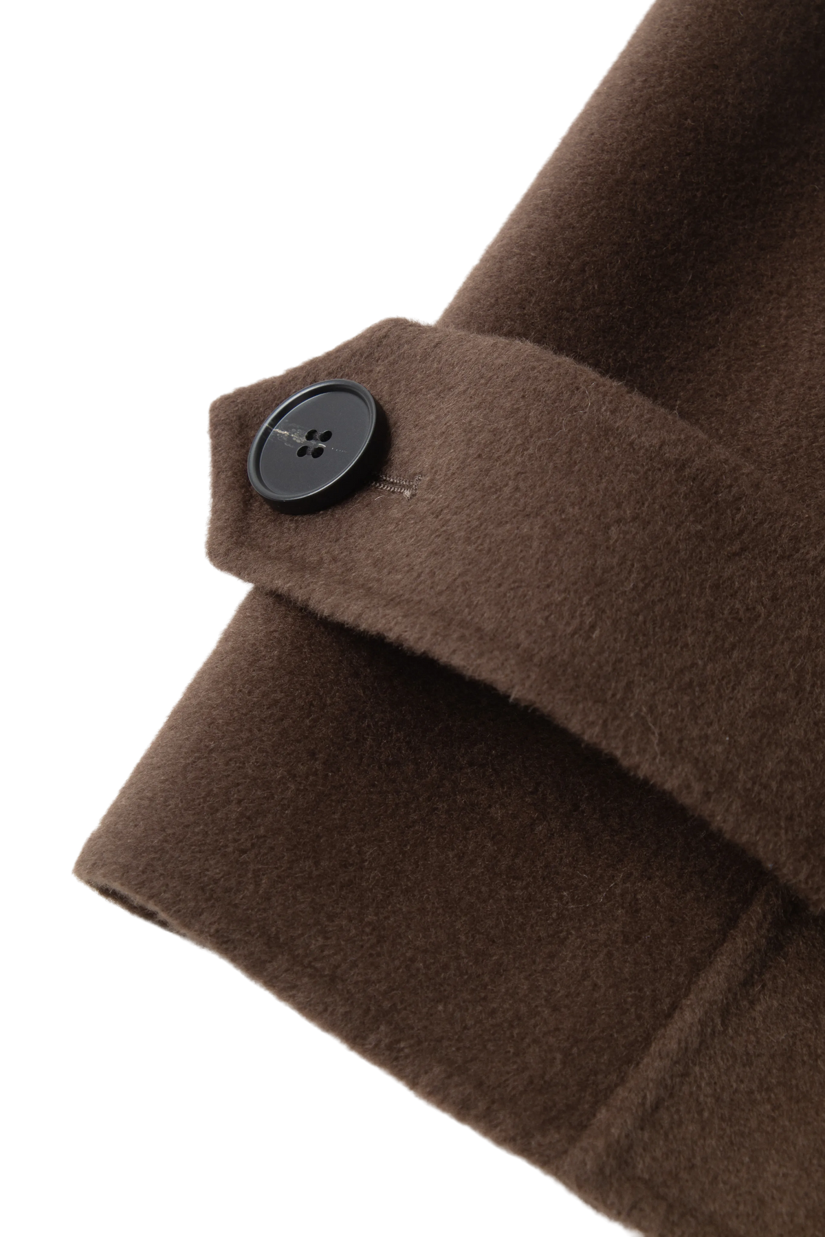 Belted Wool Double-Breasted Coat