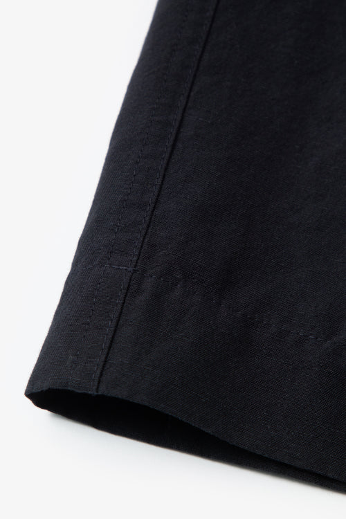 Load image 1 in gallery view. A-Line Lyocell-Linen Midi Skirt
