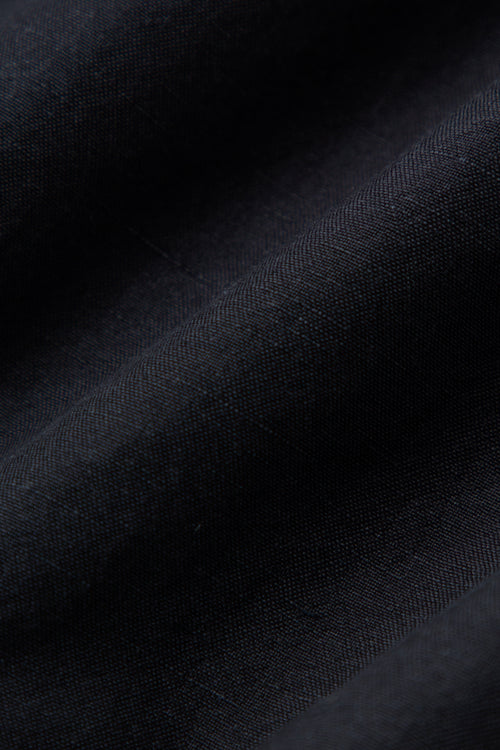 Load image 1 in gallery view. A-Line Lyocell-Linen Midi Skirt