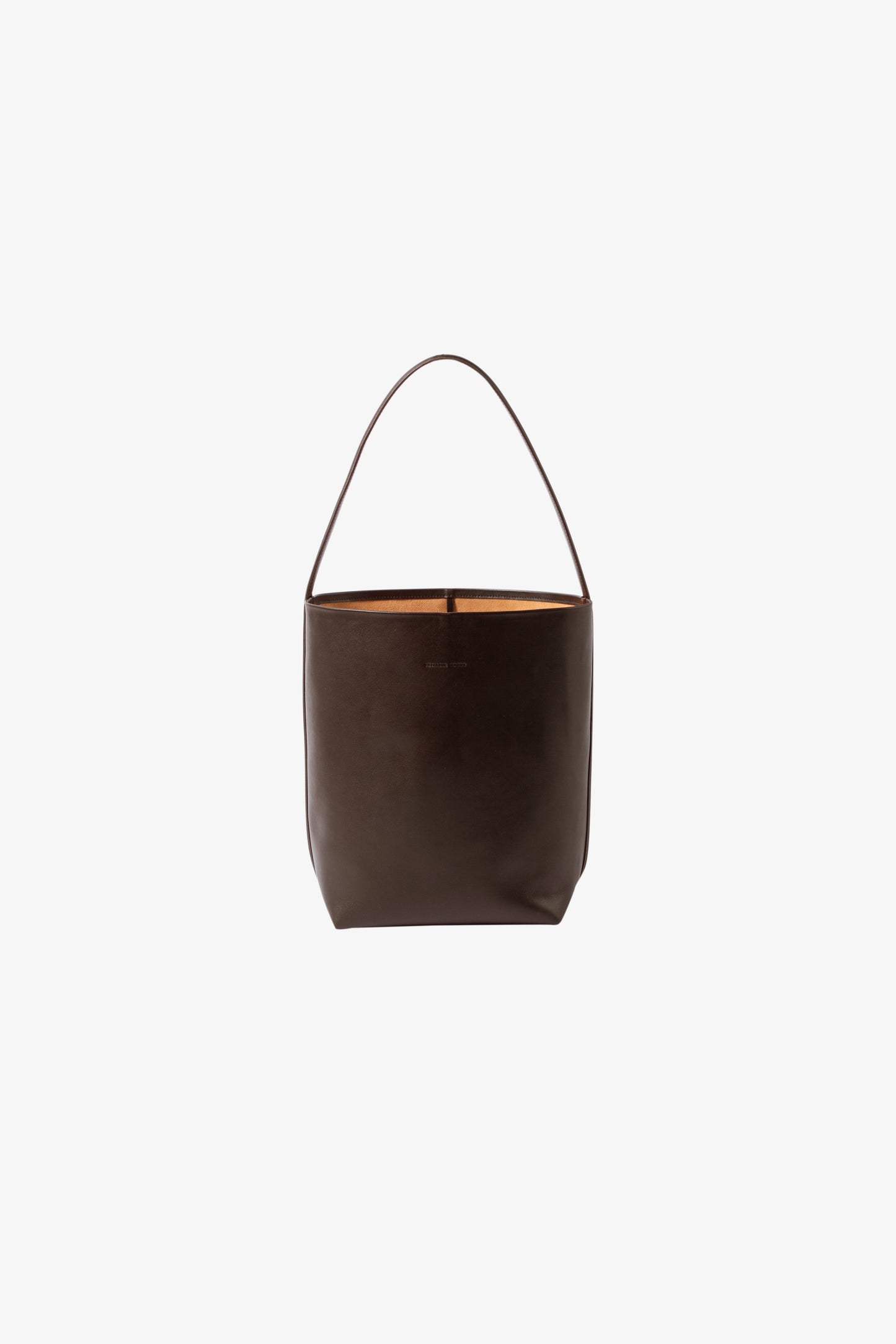 Minimal Leather Shoulder Bag