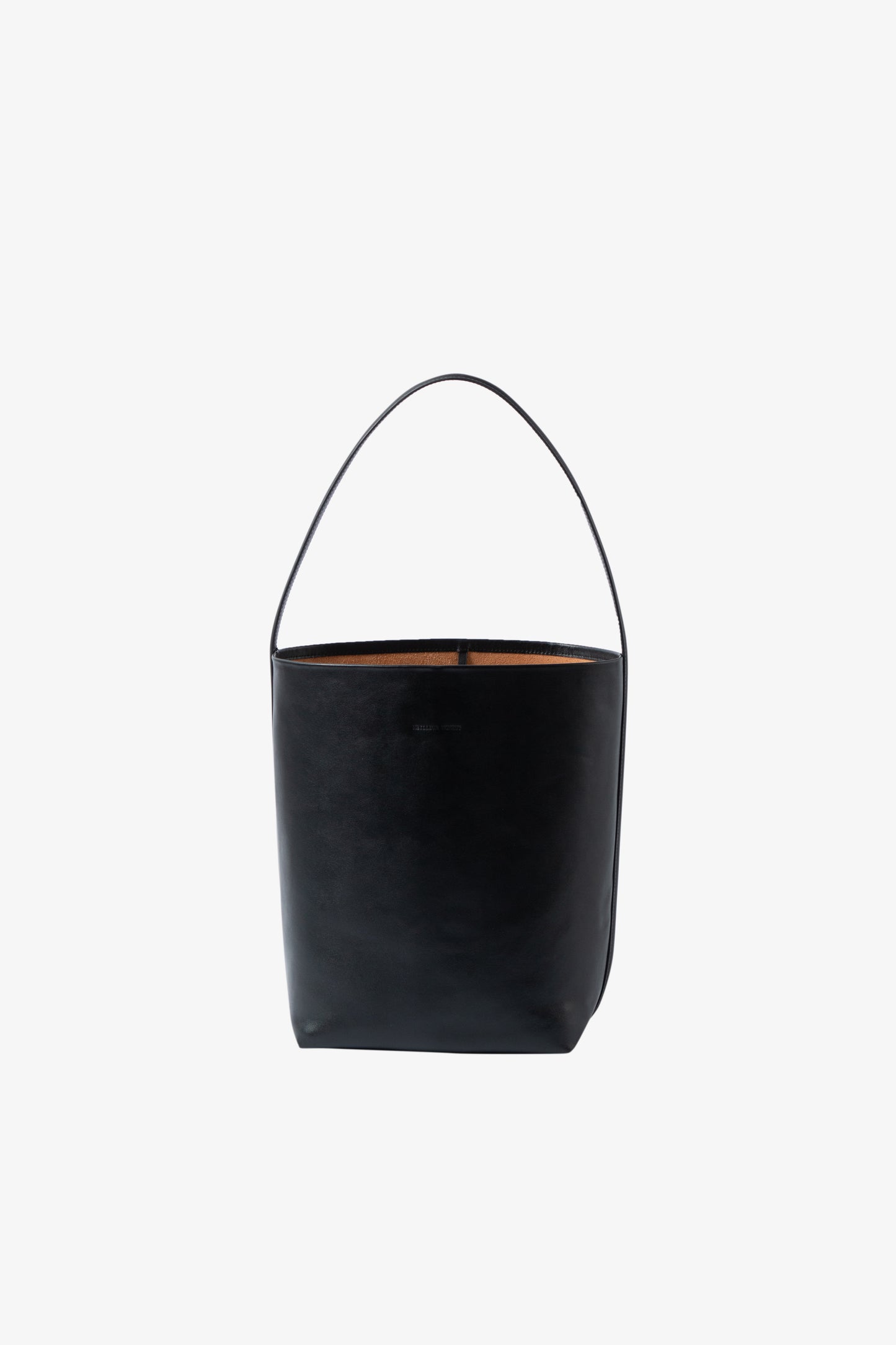 Minimal Leather Shoulder Bag