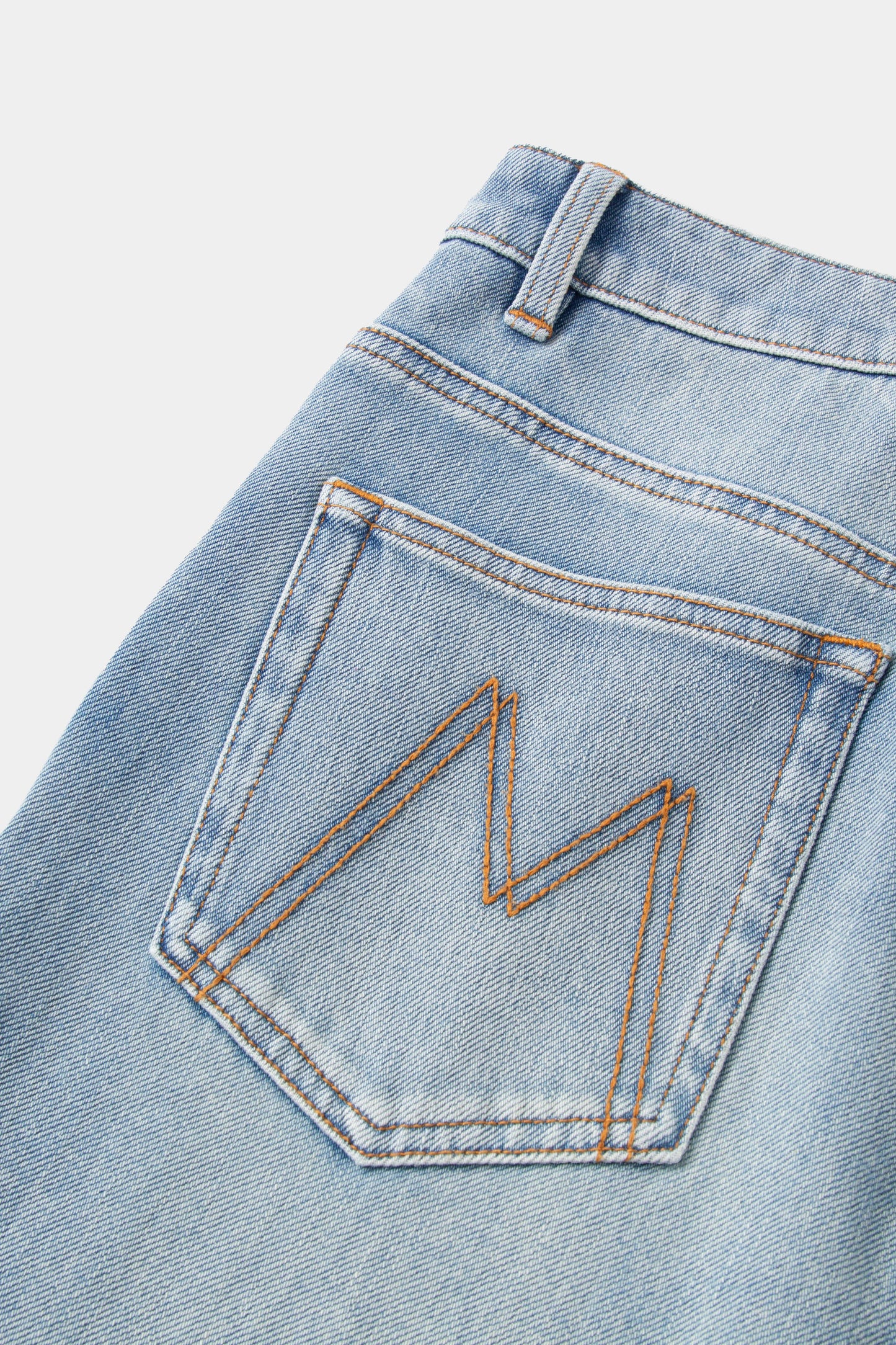 Wide-Leg Stretch Jeans