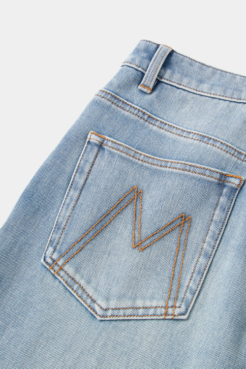 Load image 1 in gallery view. Wide-Leg Stretch Jeans