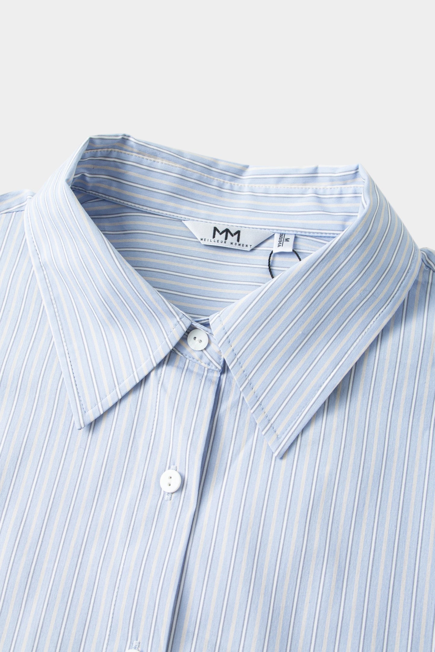 Striped Cotton-Blend Shirt