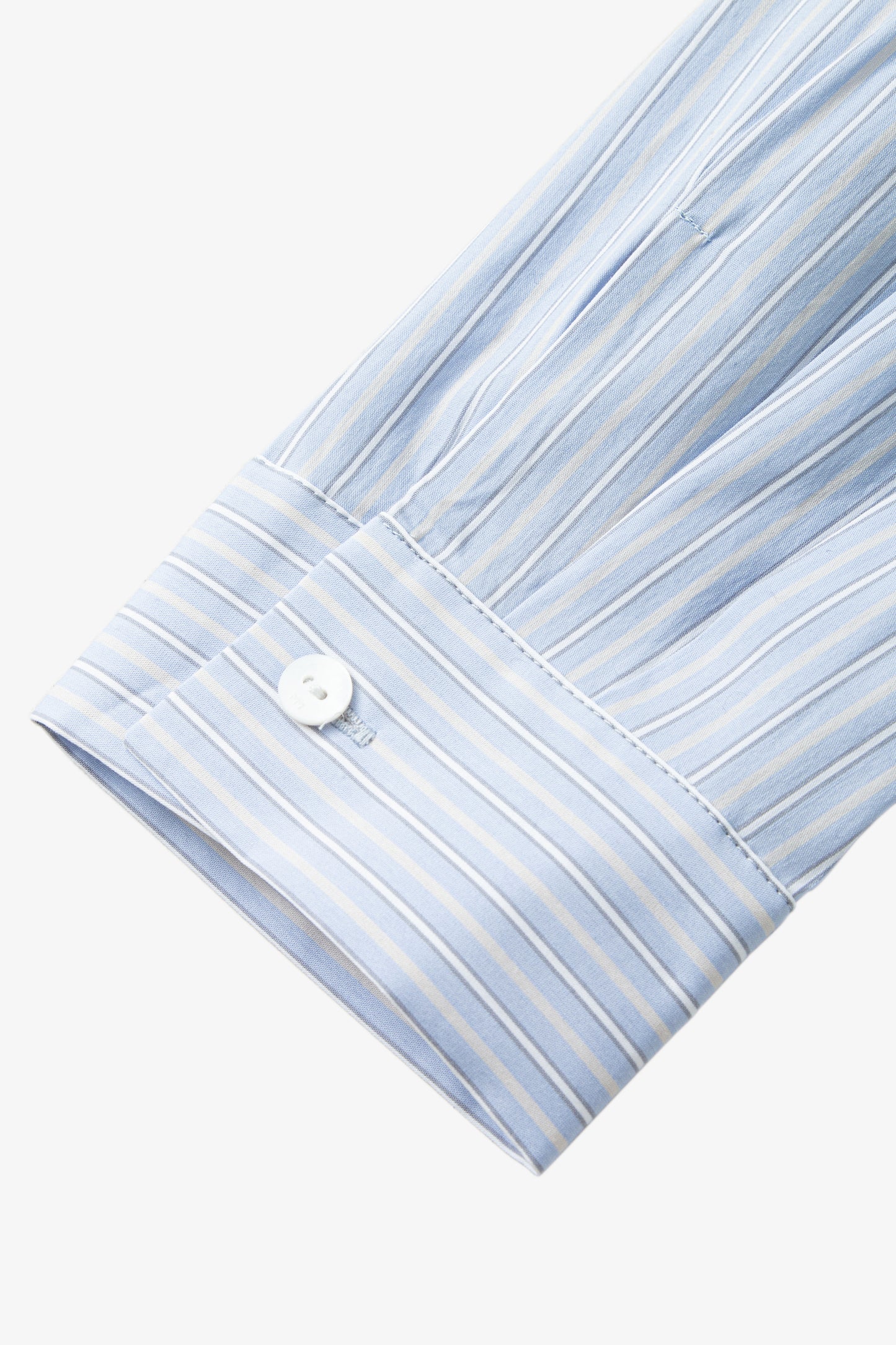 Striped Cotton-Blend Shirt