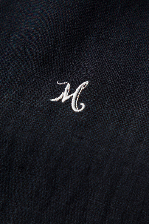 Load image 1 in gallery view. White Ramie Long-Sleeve Shirt