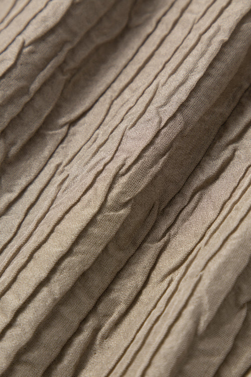 Load image 1 in gallery view. Relaxed Pleated Silk Pants