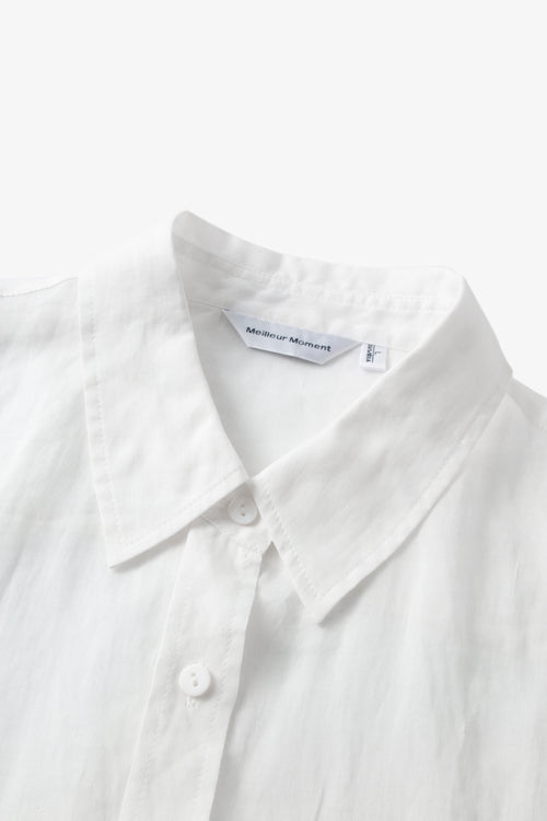Load image 1 in gallery view. Pure Linen Relaxed Long-Sleeve Shirt