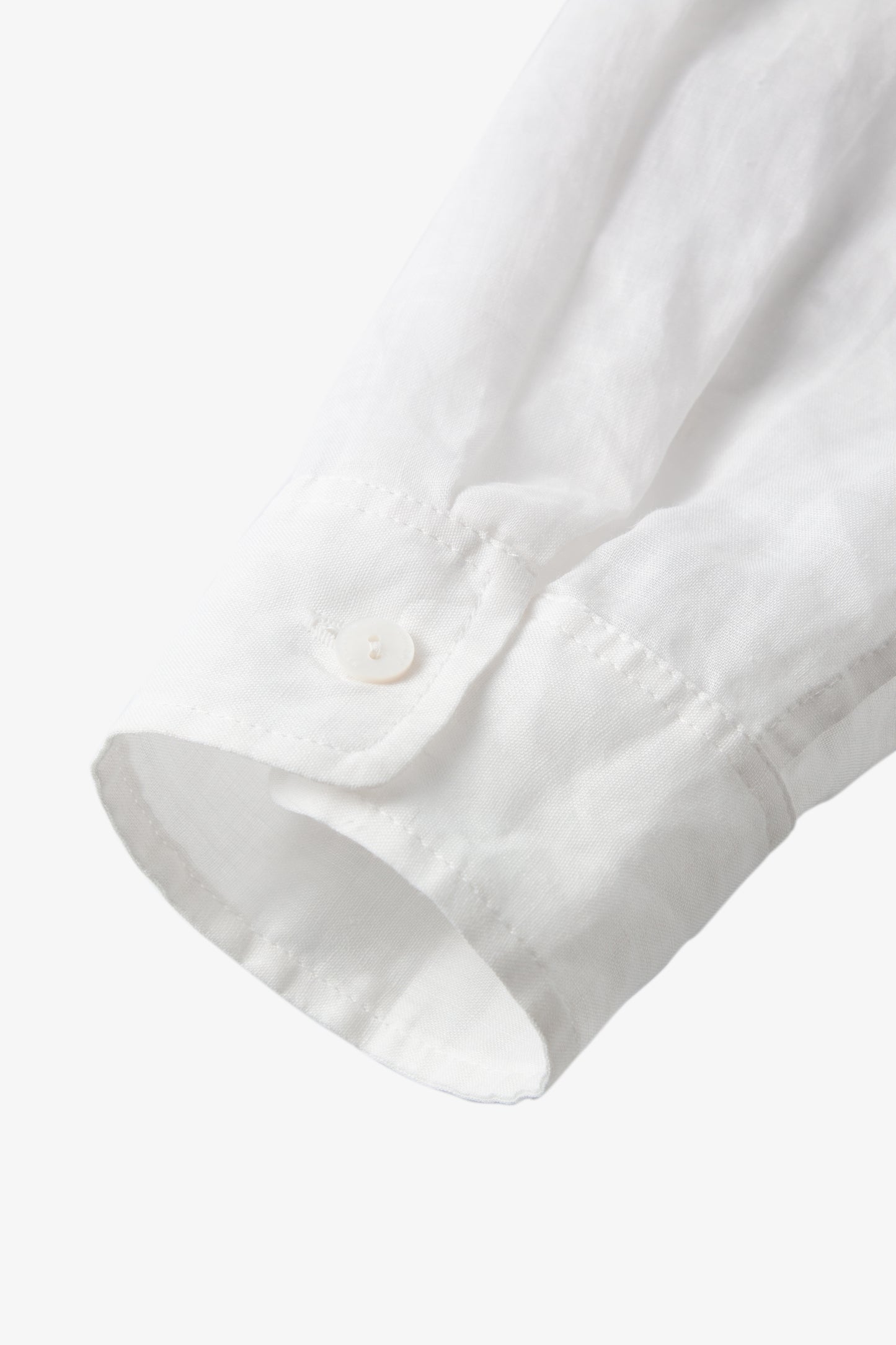 Pure Linen Relaxed Long-Sleeve Shirt