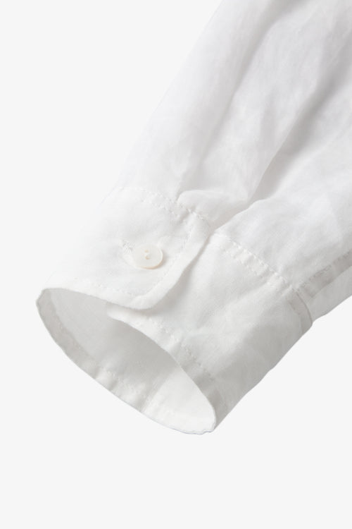 Load image 1 in gallery view. Pure Linen Relaxed Long-Sleeve Shirt