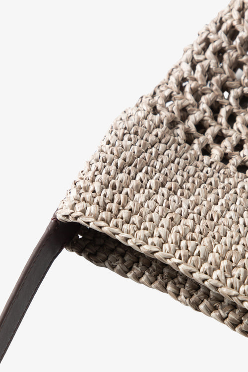 Load image 1 in gallery view. MM Straw Weave Bag