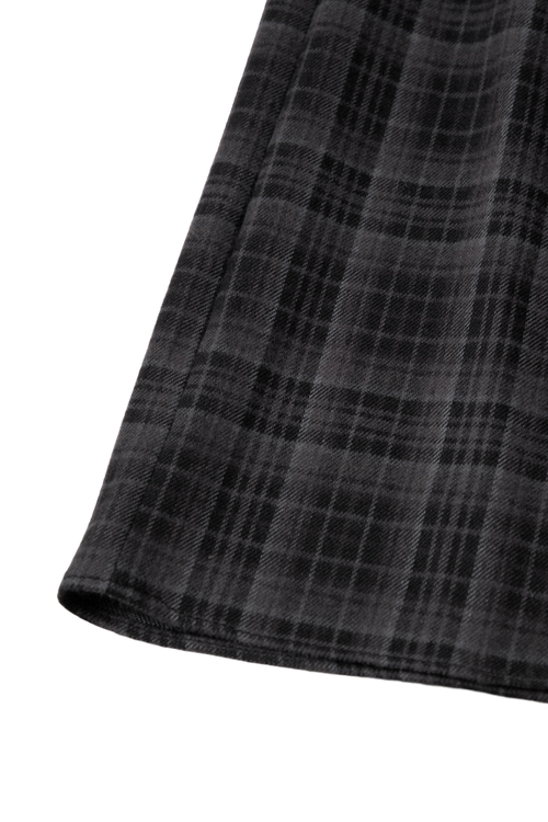 Load image 1 in gallery view. Plaid Pleated Midi Skirt