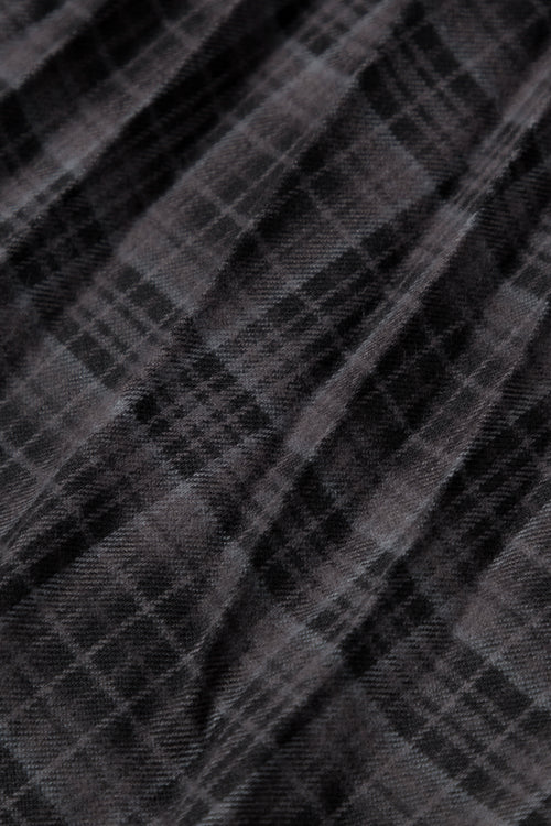 Load image 1 in gallery view. Plaid Pleated Midi Skirt