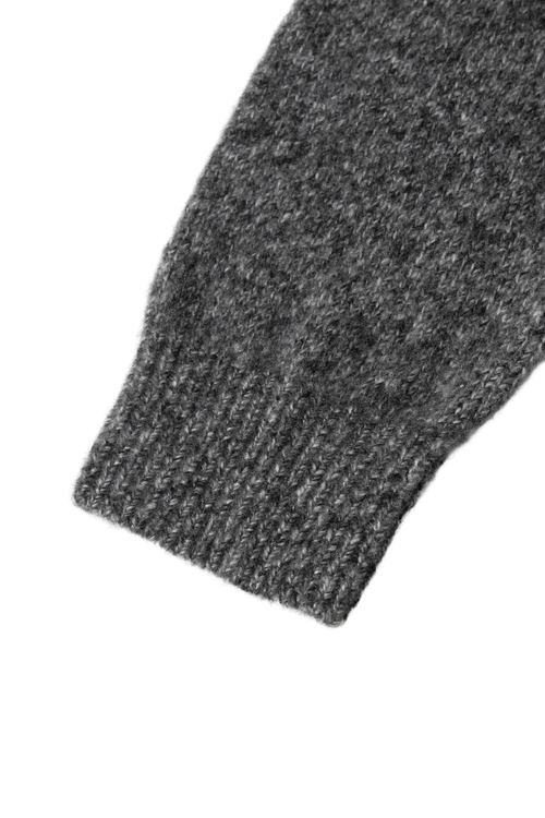 Load image 1 in gallery view. Textured Cashmere-Silk Crewneck Sweater