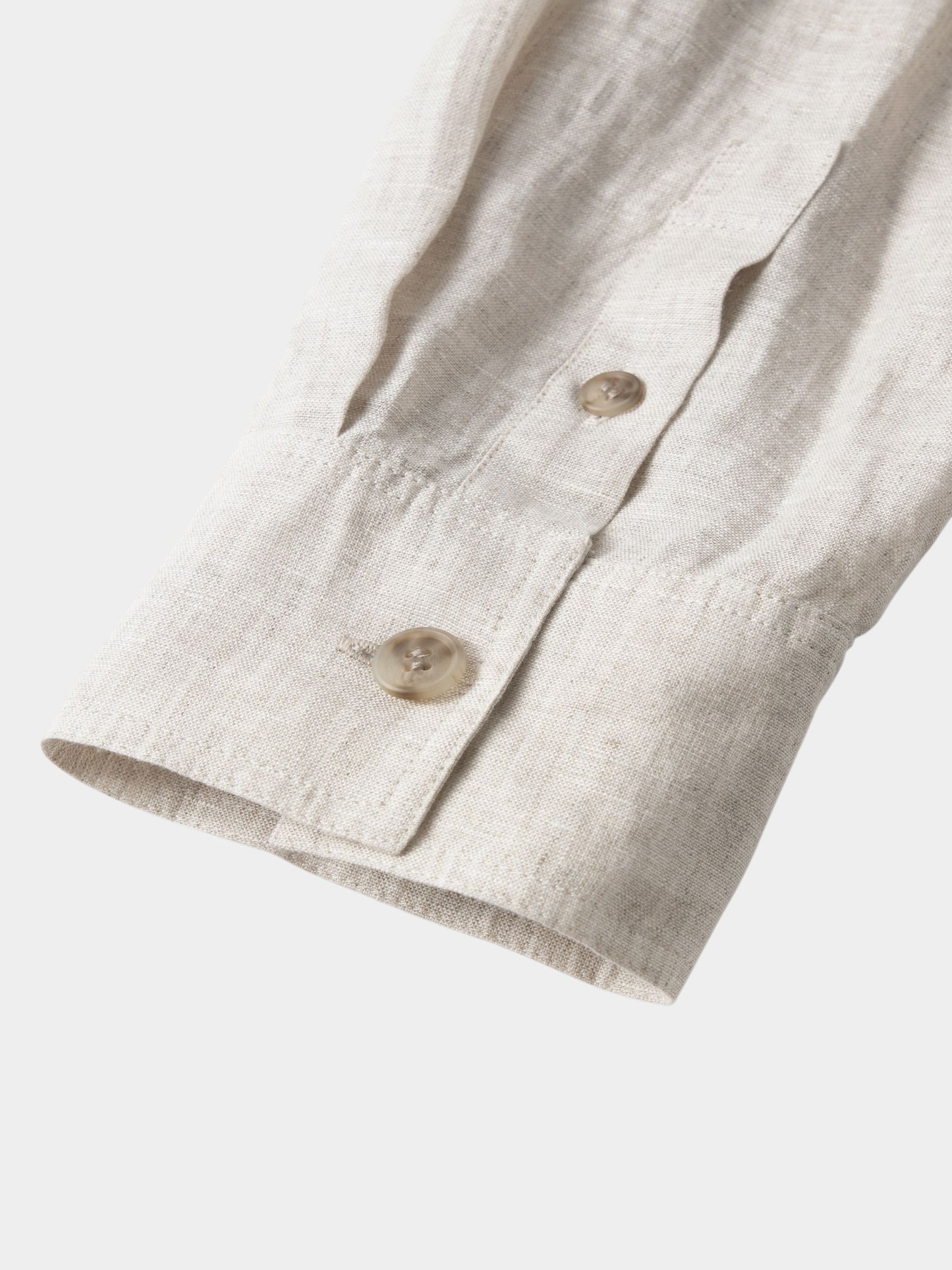 100% Linen Cropped Shirt
