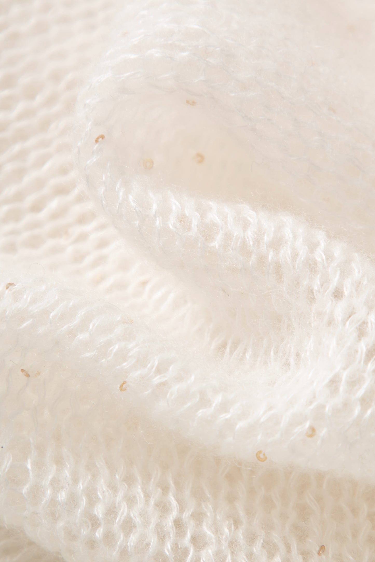 Lightweight Silk-Cashmere Sequin Knit Sweater