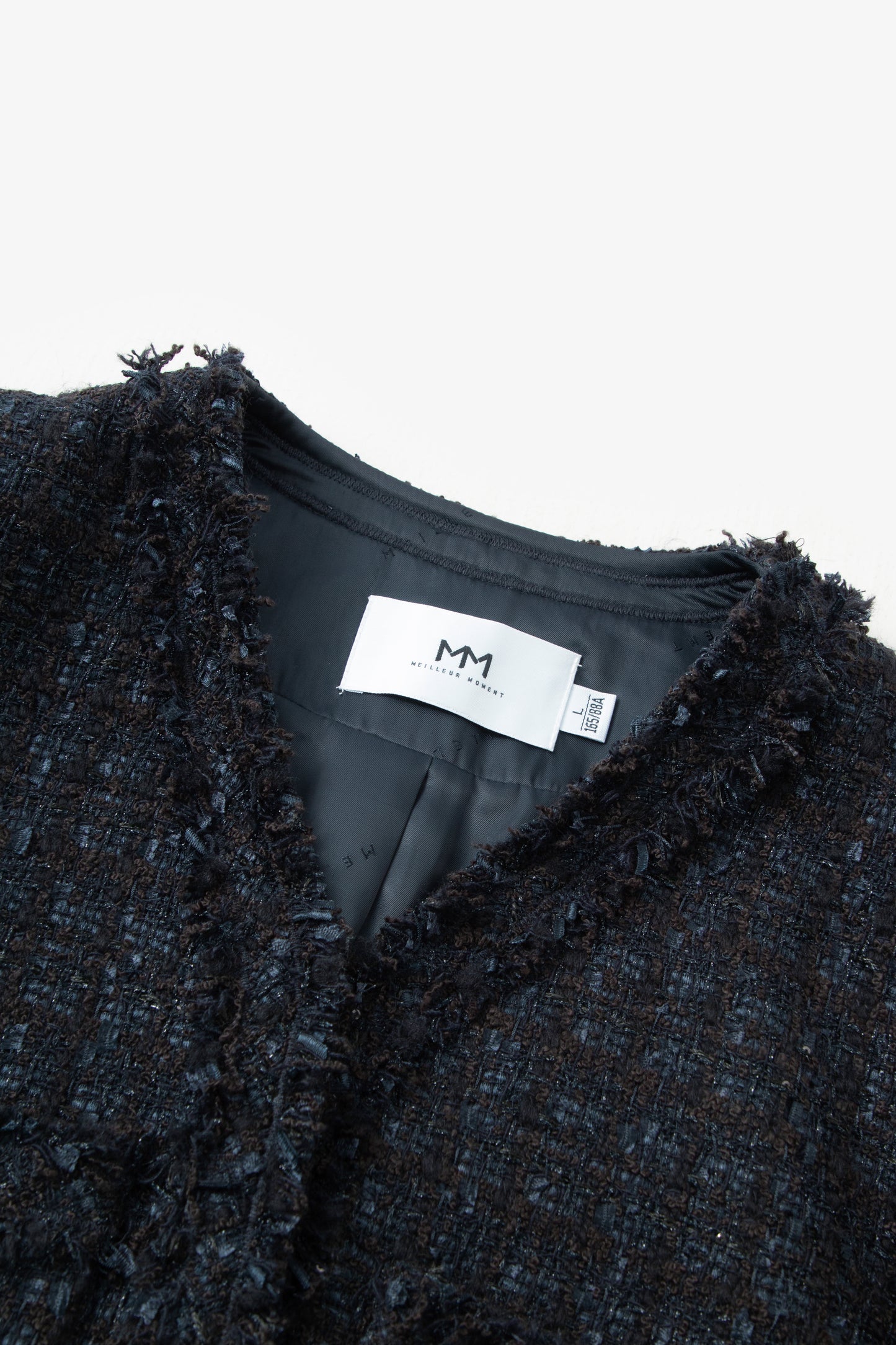 Wool Blend Tweed Jacket