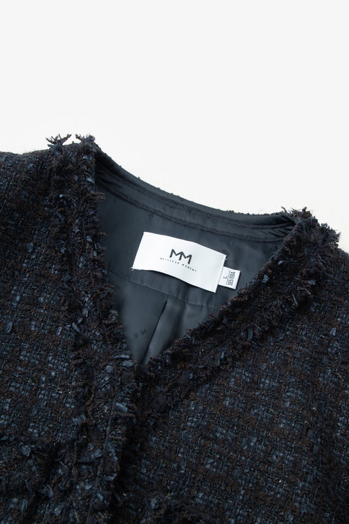 Load image 1 in gallery view. Wool Blend Tweed Jacket