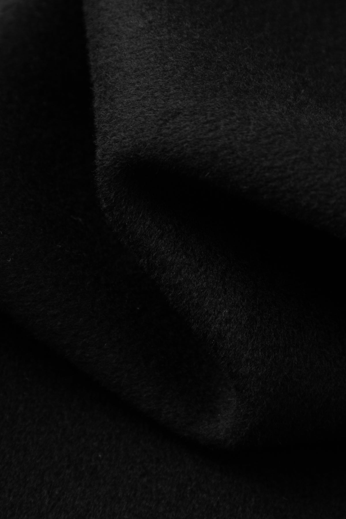 Belted Notched Lapel Cashmere Coat