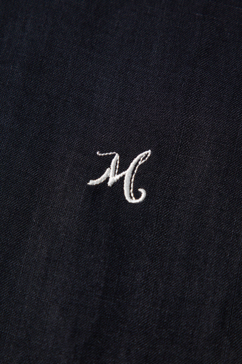Load image 1 in gallery view. Pure Linen Relaxed Long-Sleeve Shirt