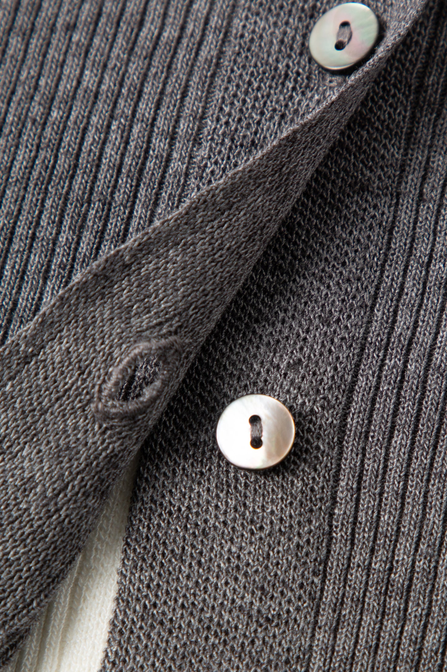 V-Neck Sleeveless Mock-Layered Cardigan