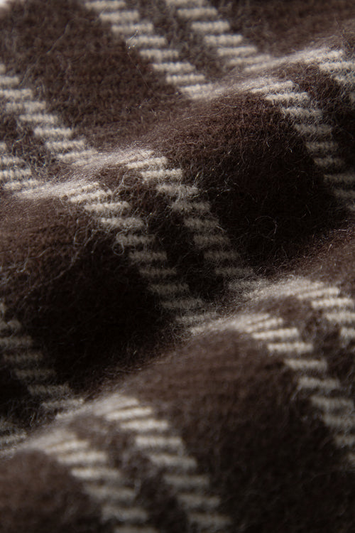 Load image 1 in gallery view. Striped Wool Blend Scarf