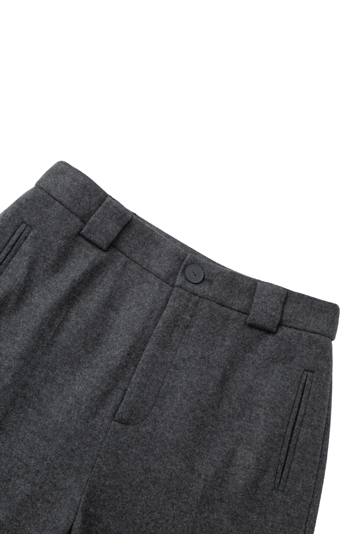 Wool-Blend Straight-Leg Trousers