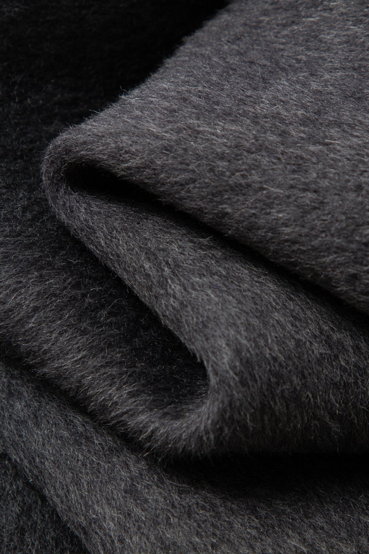 Hooded Belted Wool-Blend Coat