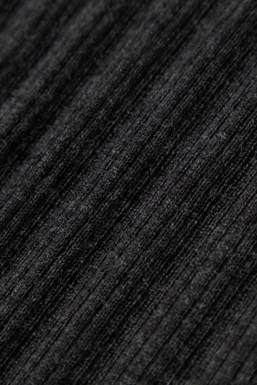 Load image 1 in gallery view. Fitted Pure Wool Ribbed Sweater