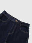 Slightly Flare 100% Cotton Jeans