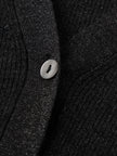 Wool Blend Slim-Fit Cardigan