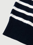 Striped Pure Wool Hoodie Sweater