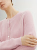 Ribbed Wool Blend Cardigan