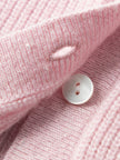 Ribbed Wool Blend Cardigan