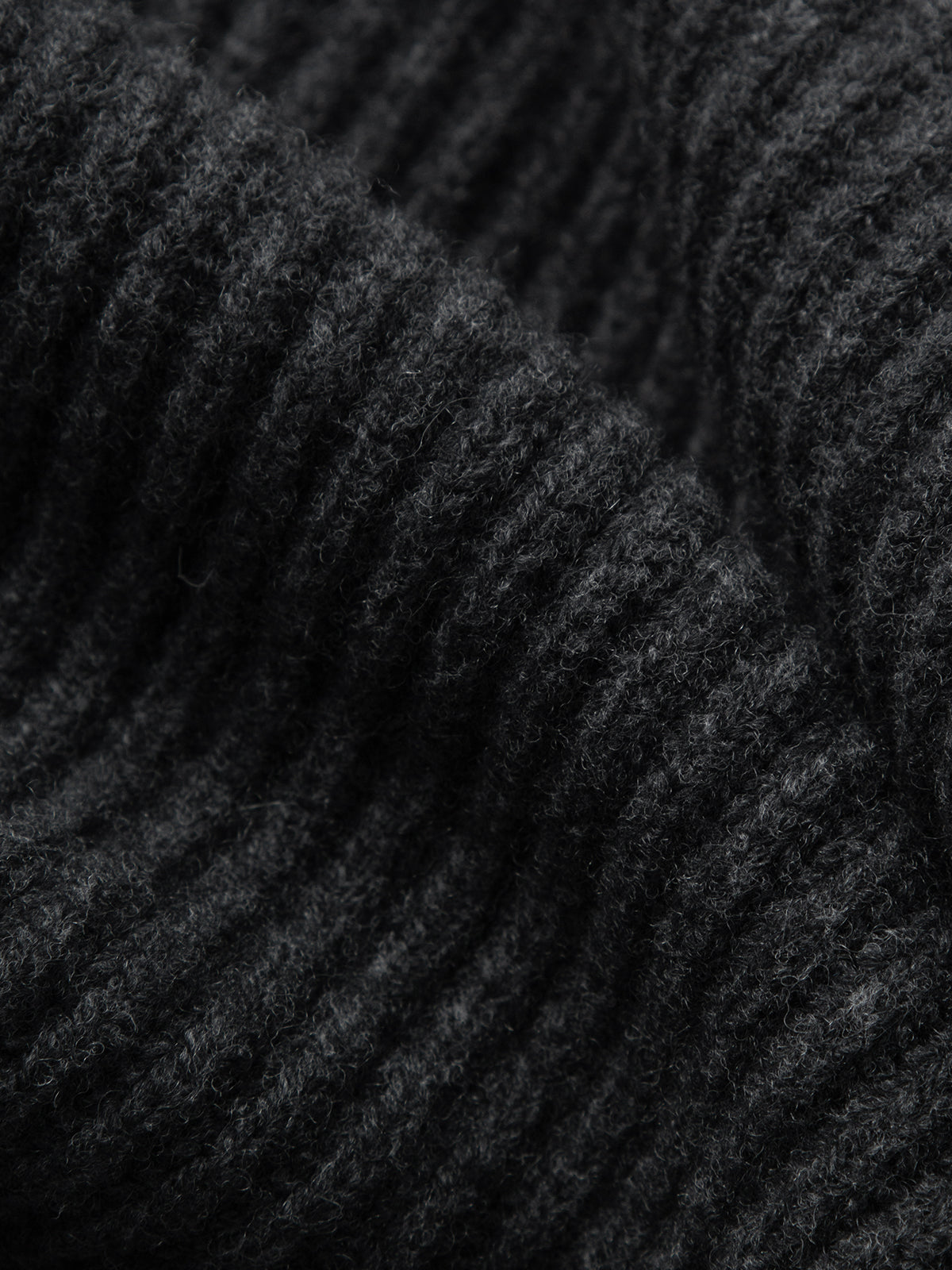 Faux Two-Piece Wool Cardigan