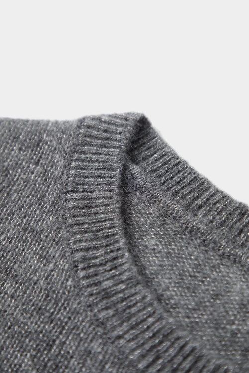 Load image 1 in gallery view. Lightweight Cashmere-Silk Short-Sleeve Sweater