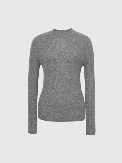 Load image 1 in gallery view. Gray long-sleeve shirt on a light gray background