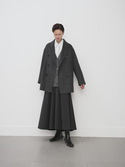 Load image 1 in gallery view. Tailored Wool Pea Coat