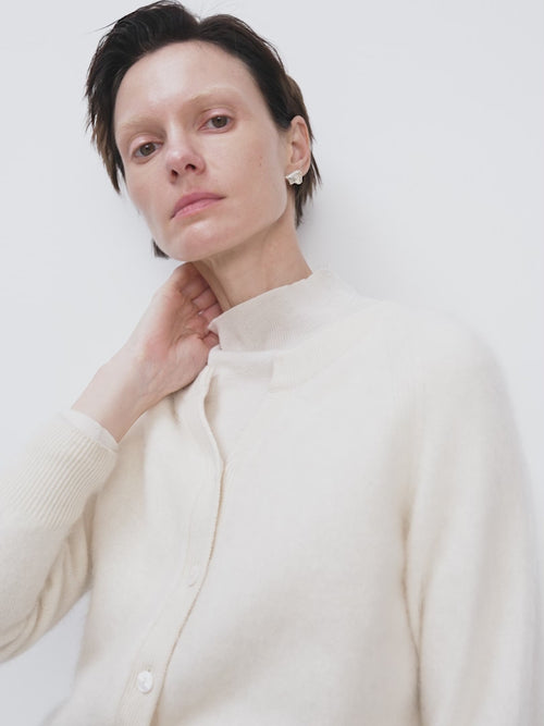 Load image 1 in gallery view. Pure Cashmere Cardigan