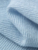 Close-up of light blue fabric texture