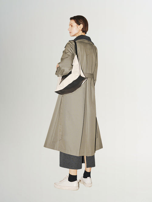 Load image 1 in gallery view. Belted Trench Coat